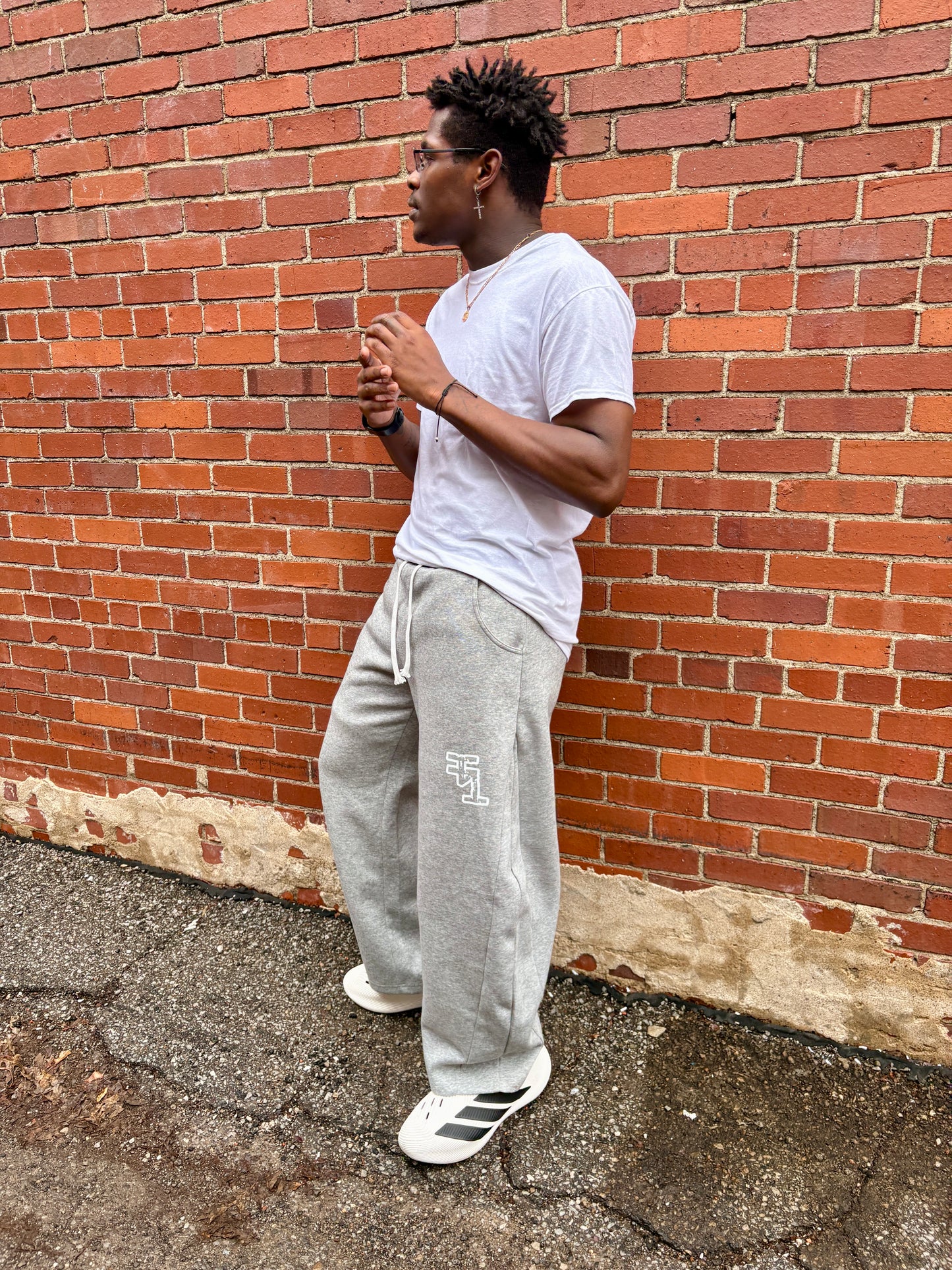 Plaid Waistband Sweatpants