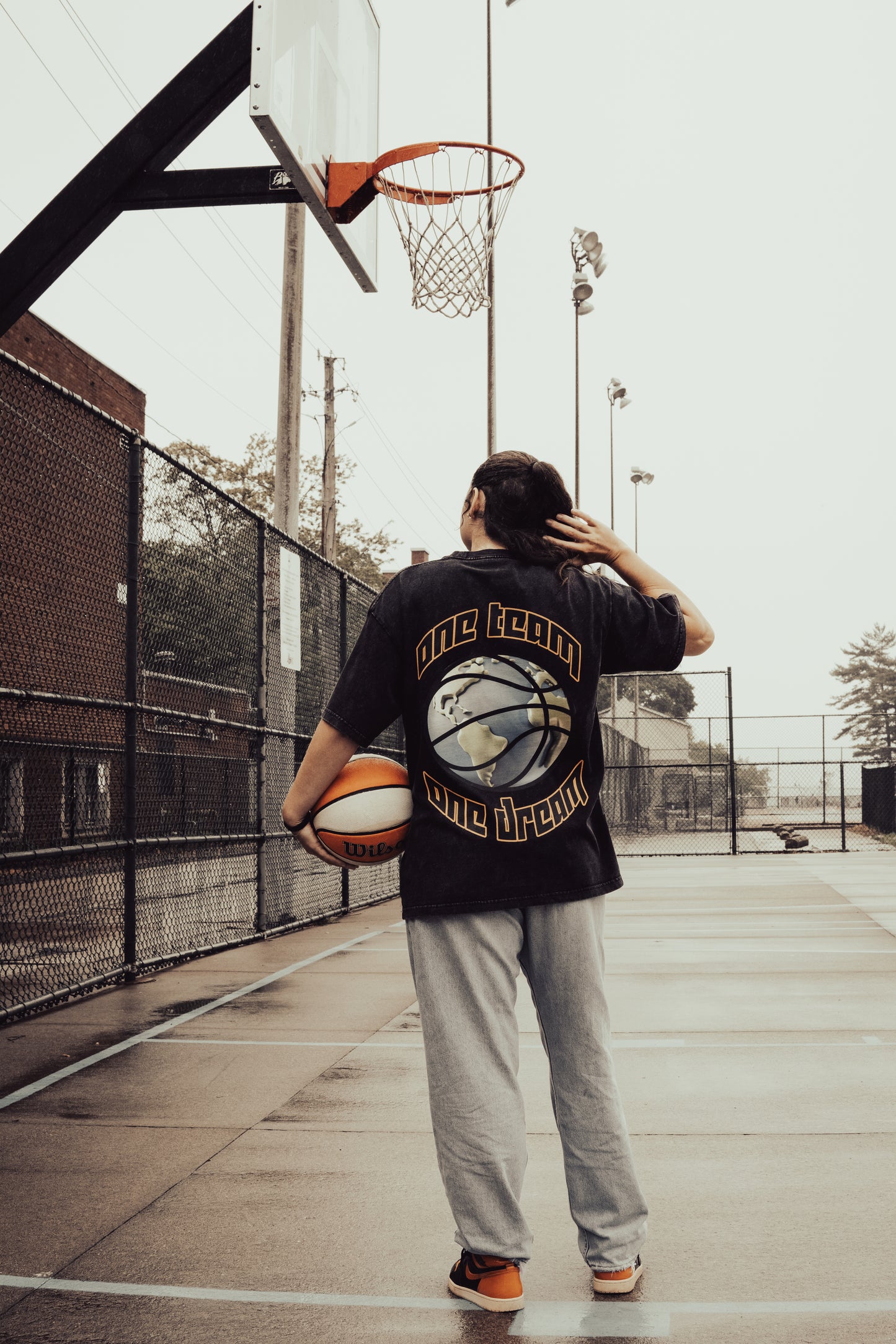 Acid Wash Oversize T-Shirt